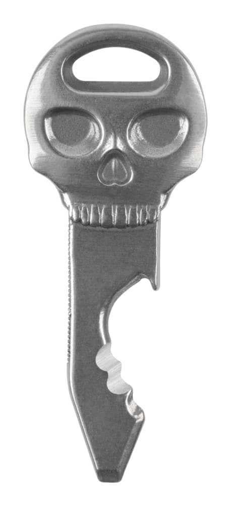 Nite Ize DoohicKey SkullKey Keychain Tool w/ Bottle Opener, Screwdriver, Scoring Point & File