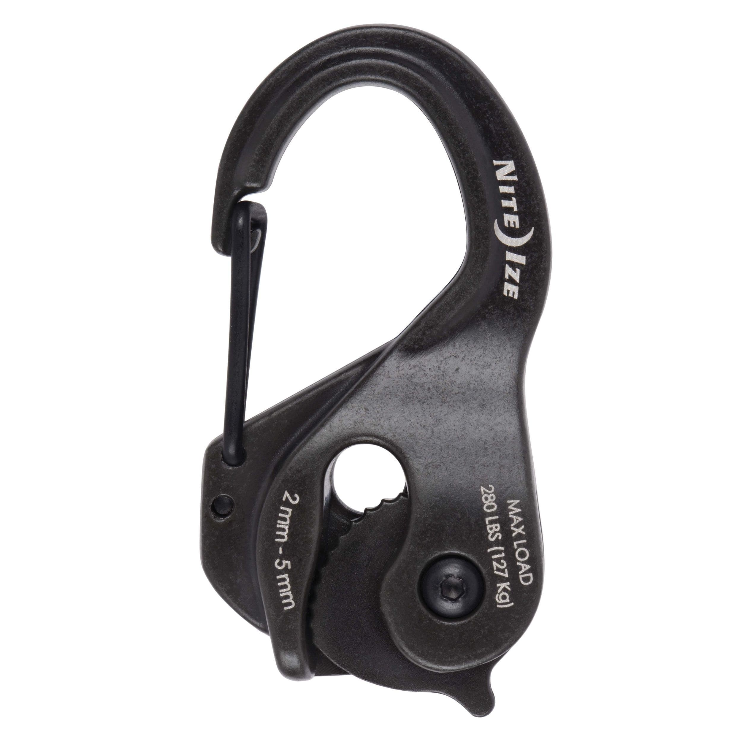 Nite Ize CamJam XT Aluminium No-Knot Cord Tightener & Wiregate Carabiner Clip