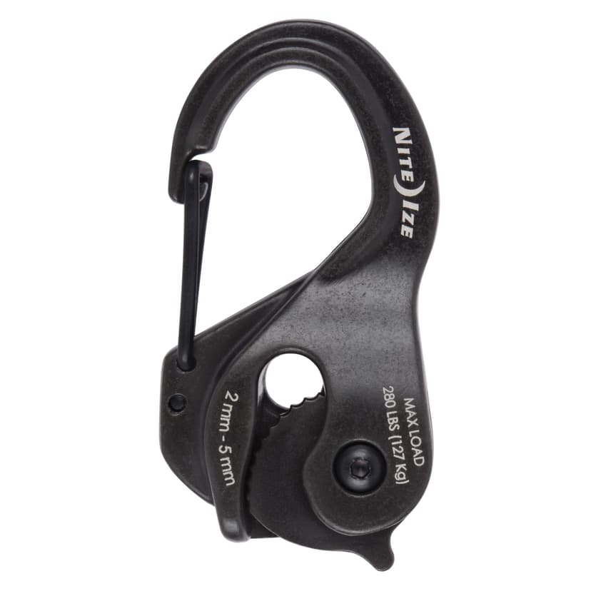Nite Ize CamJam XT Aluminium No-Knot Cord Tightener & Wiregate Carabiner Clip