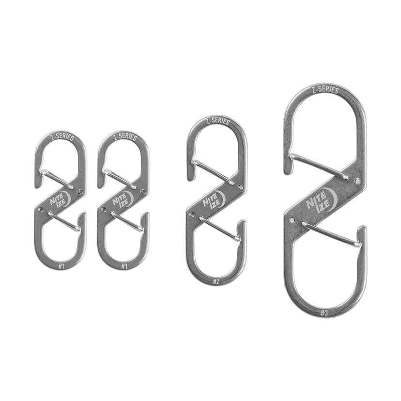 Nite Ize Z-Series™ Stainless Steel Dual Carabiner, #3