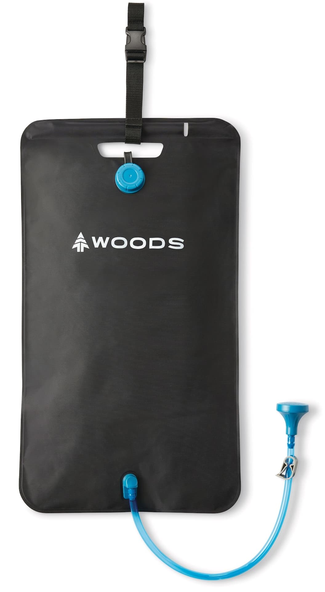 Woods Solar PVC-Free Hanging Portable Camping Shower, 15-L