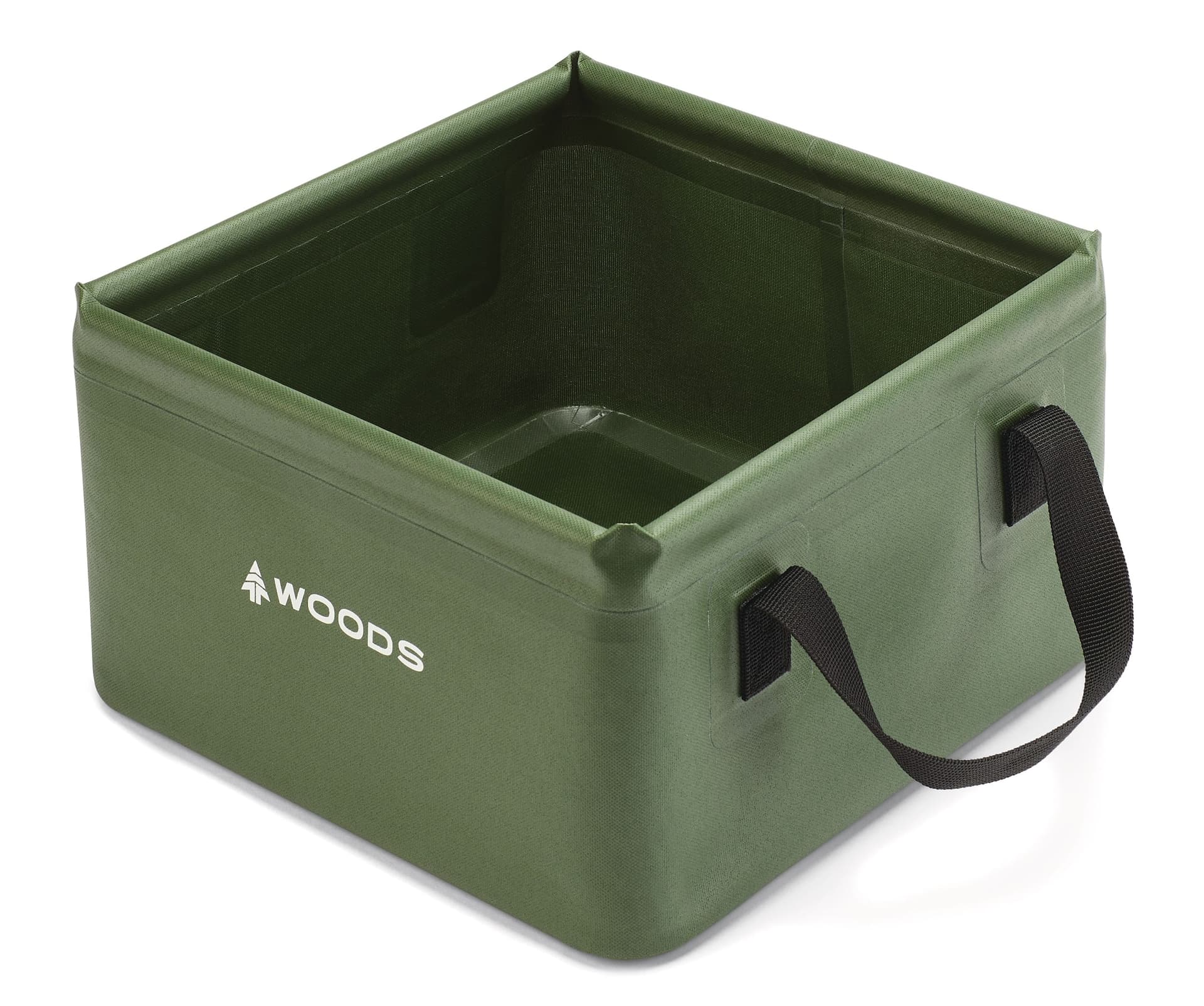 Woods FOLDING Portable Camping Sink with Handles, Small, 10-L