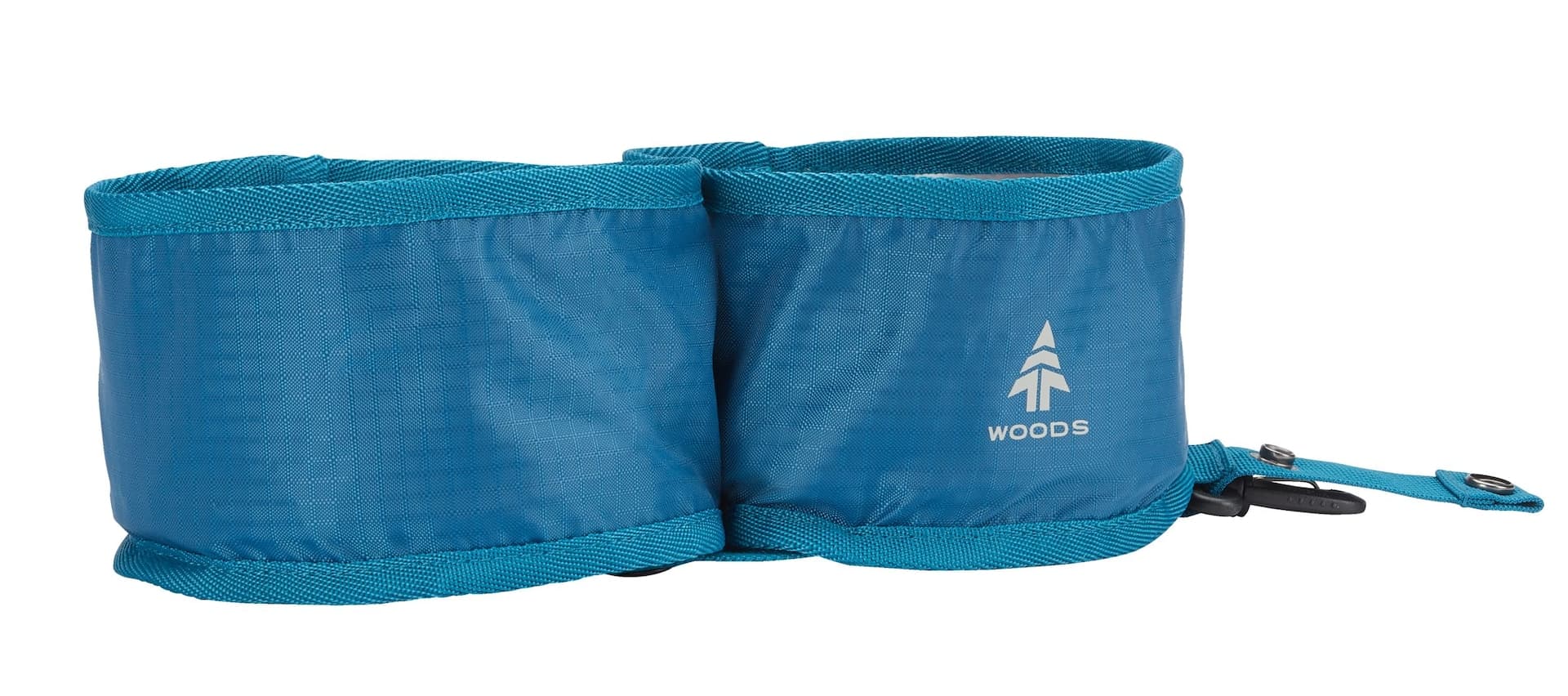 Woods PAW-THORN Collapsible Waterproof Dog Bowls, Camping and Travel, 2-Pack, 2-L each