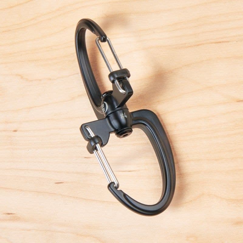 NiteIze S-Biner® 360 SlideLock® Dual Swivel Carabiner, Up to 35-lb