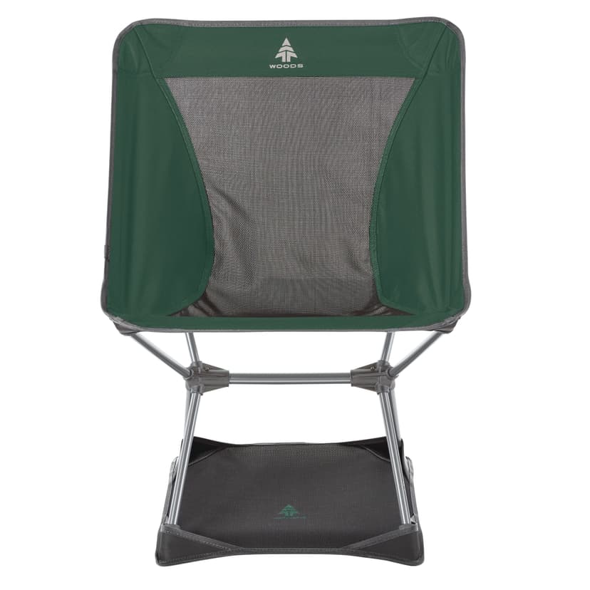 Woods Terra Powerlite Folding Camping Chair with Sand/Snow Platform & Carry Bag