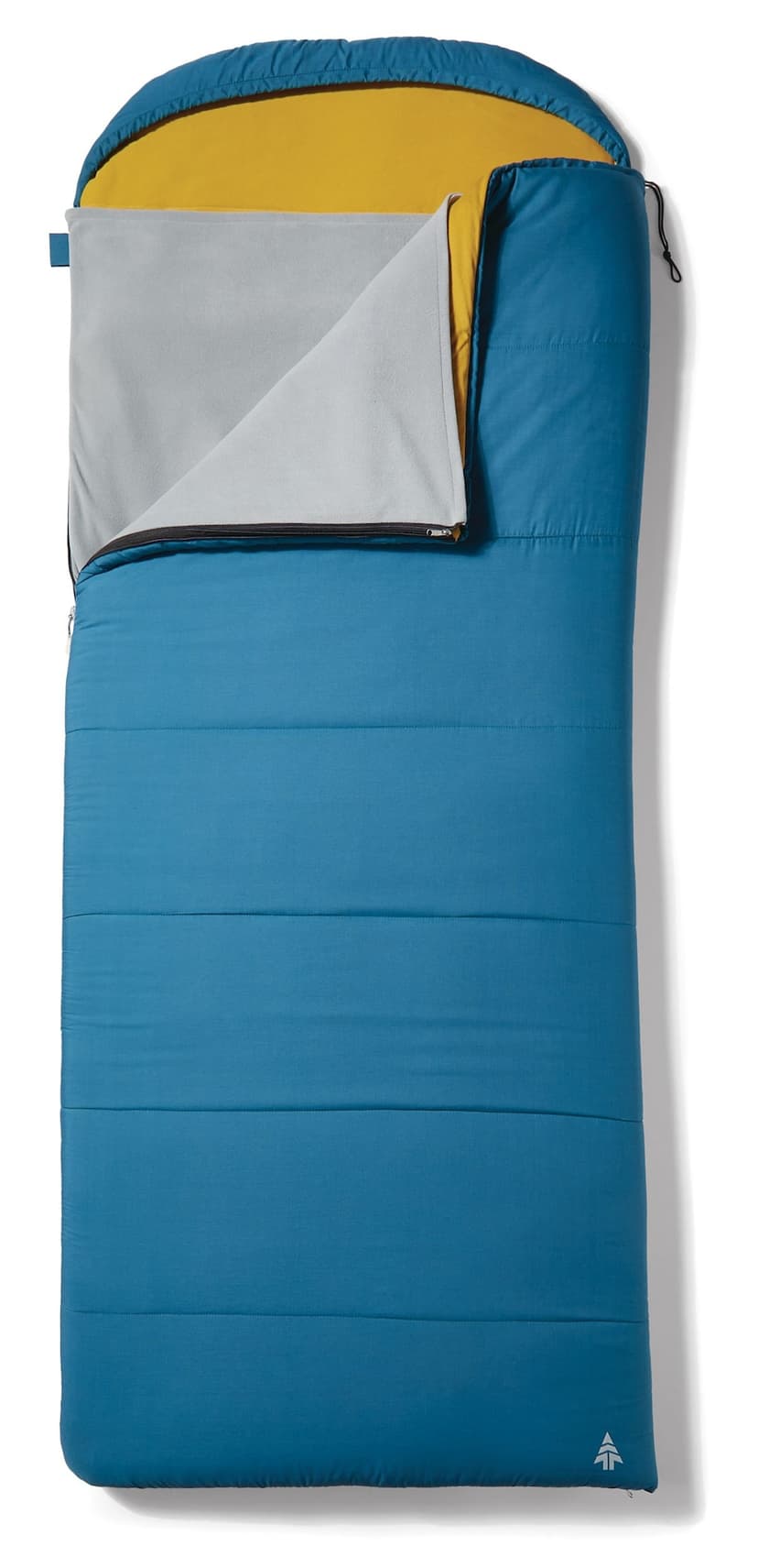 Woods Fernie Insulated Hooded Sleeping Bag w/ Compression Sack, -14°C
