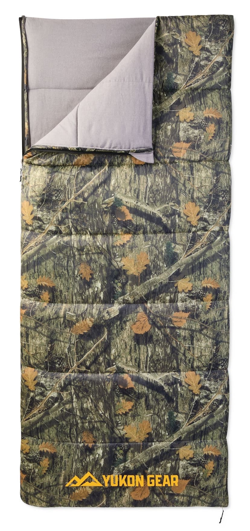 Yukon Gear Conceal™ Camo Camping Sleeping Bag with Stuff Sack, 6°C