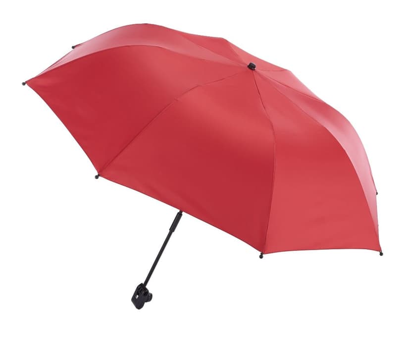 Outdoor Clamp-On Beach Chair Umbrella w/ Universal Clamp For Beach, Patio, Picnic