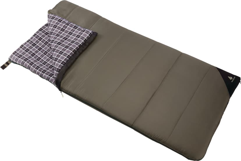 Woods Canmore -10°C Tall Sleeping Bag, Hi Loft Insulation, 75-in x 37-in