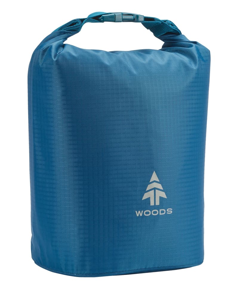 Woods PAW-THORN Roll-Top Portable Dog Food Bag, Blue, All-Sizes