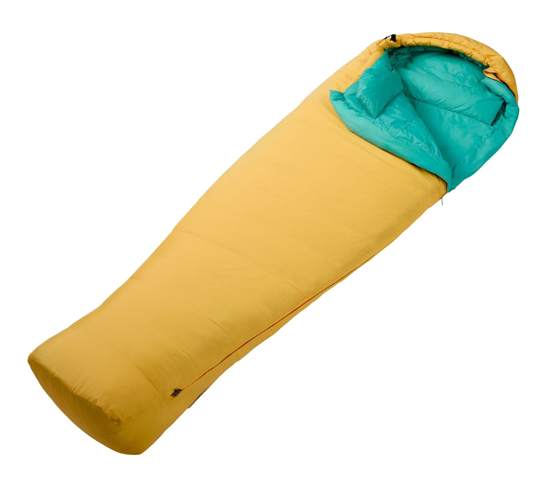 Woods Arctic Duck Down Insulated Lightweight Sleeping Bag with Compression Sack, Long Length, 0°C