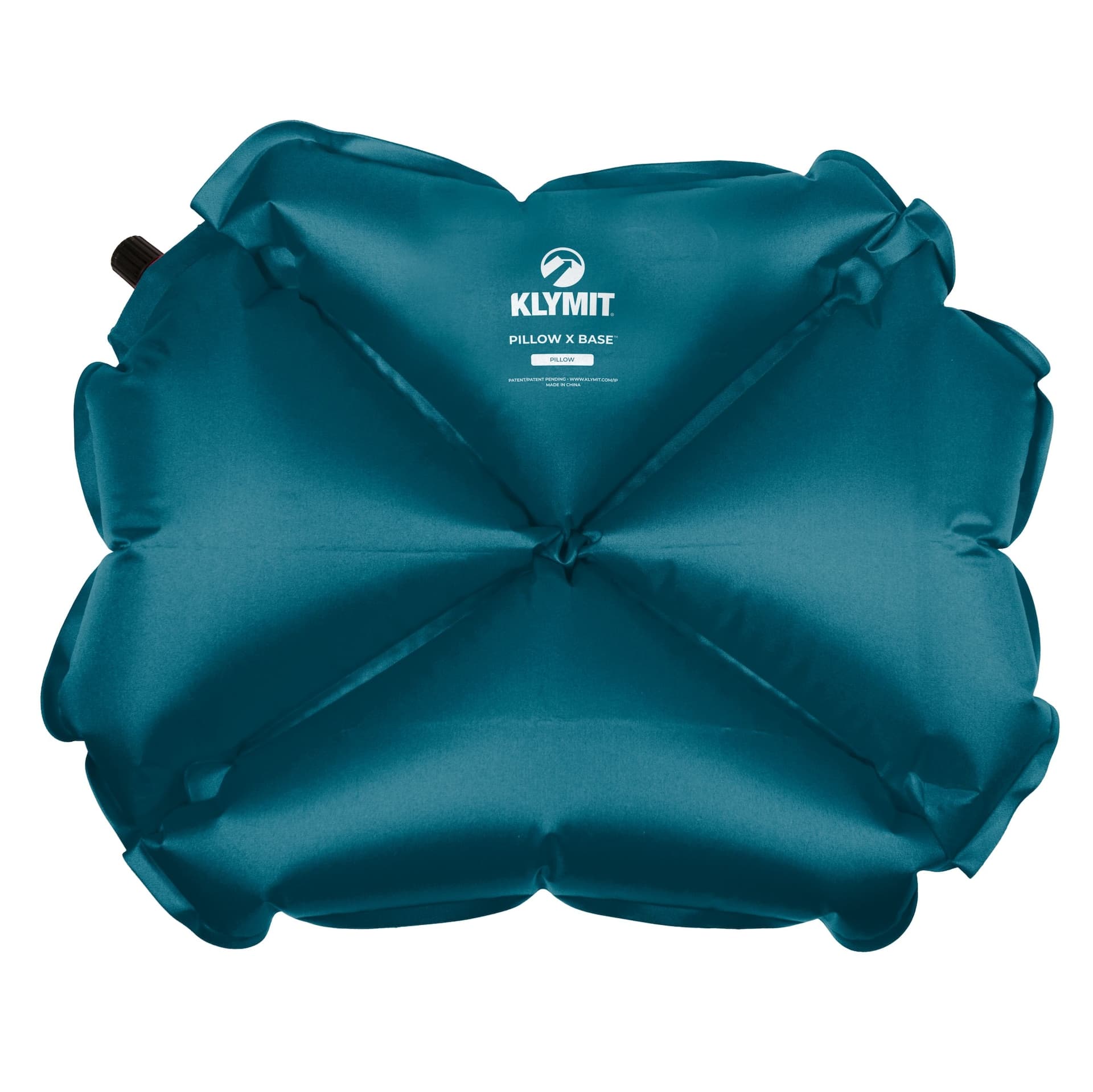 Klymit Pillow X Lightweight Inflatable Camping/Travel Pillow, Soft Polyester, Red