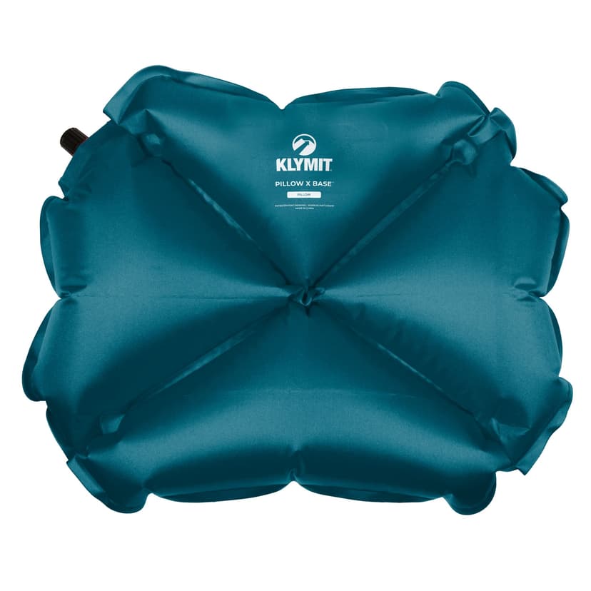 Klymit Pillow X Lightweight Inflatable Camping/Travel Pillow, Soft Polyester, Red