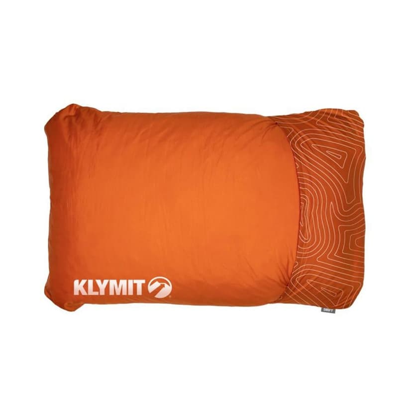 Klymit Drift Lightweight Inflatable 2-in-1 Reversible Car Camp Pillow, Large, Green