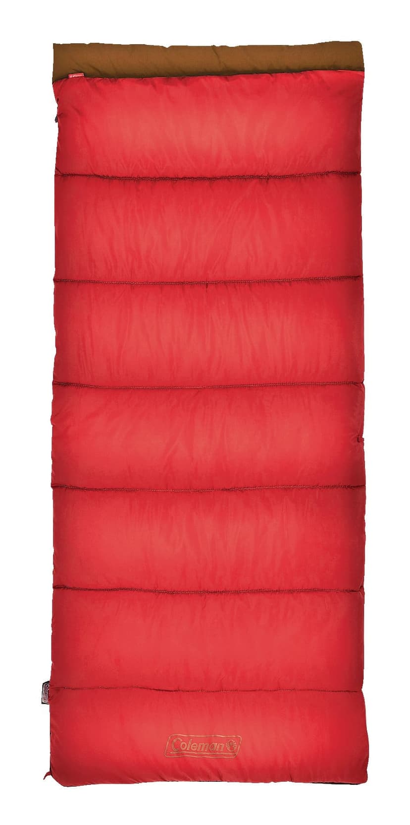 Coleman Lassen Insulated Mild Weather Sleeping Bag w/ Compression Sack, 5 to 21°C