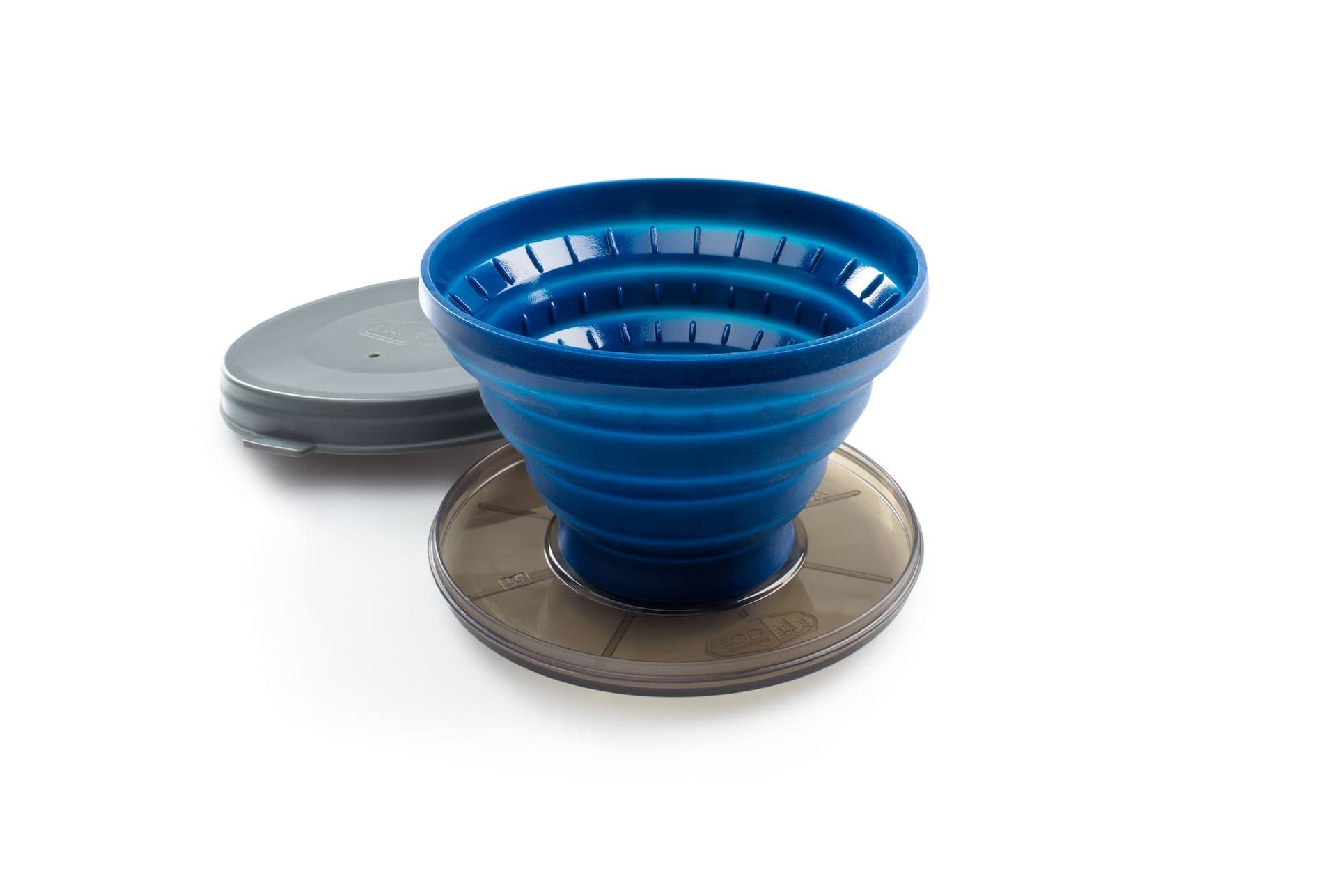 GSI Outdoors Collapsible Java Drip, Silicone Bellows Design, Blue