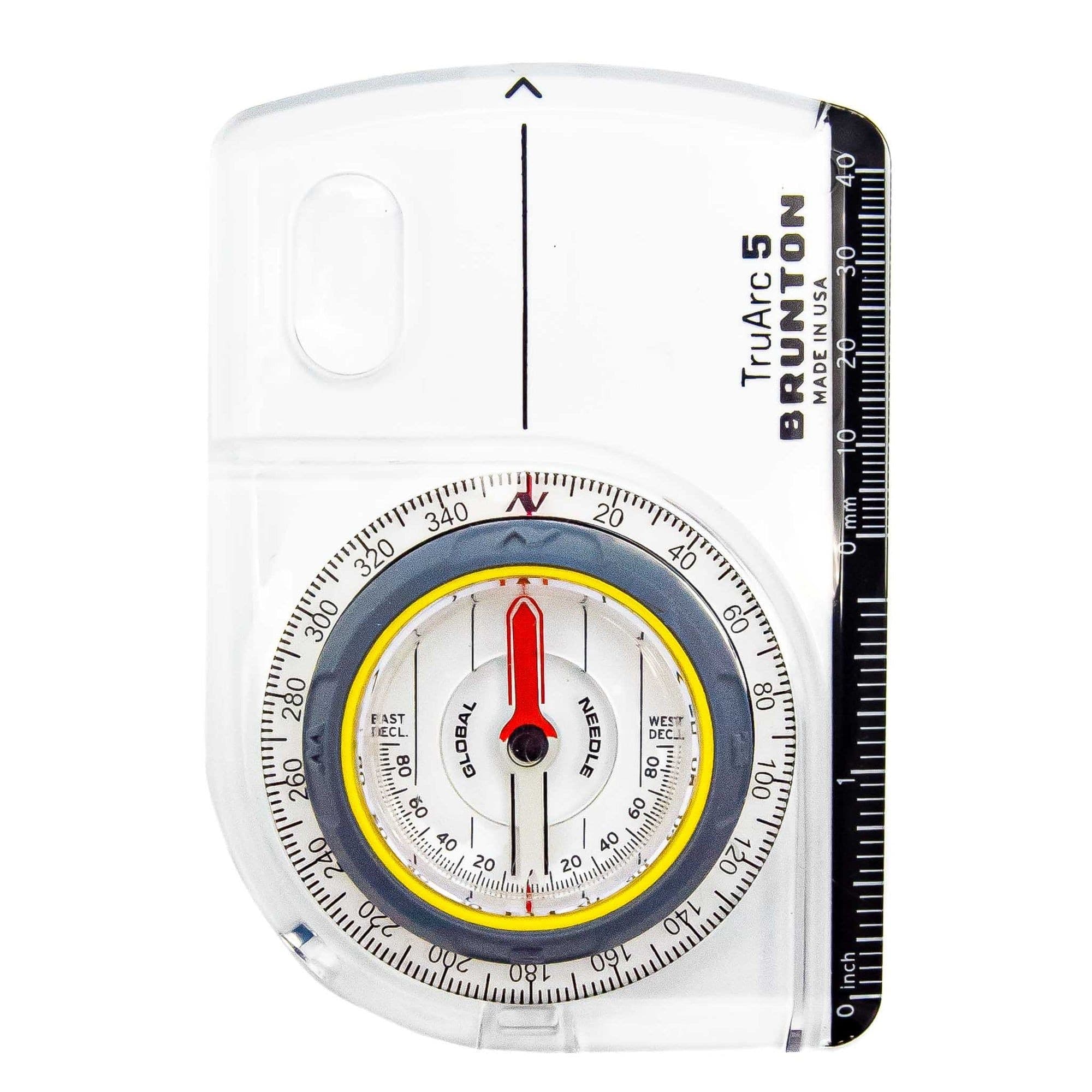 Brunton Truarc 5 Metric Scale Camping Compass, Metric Scale