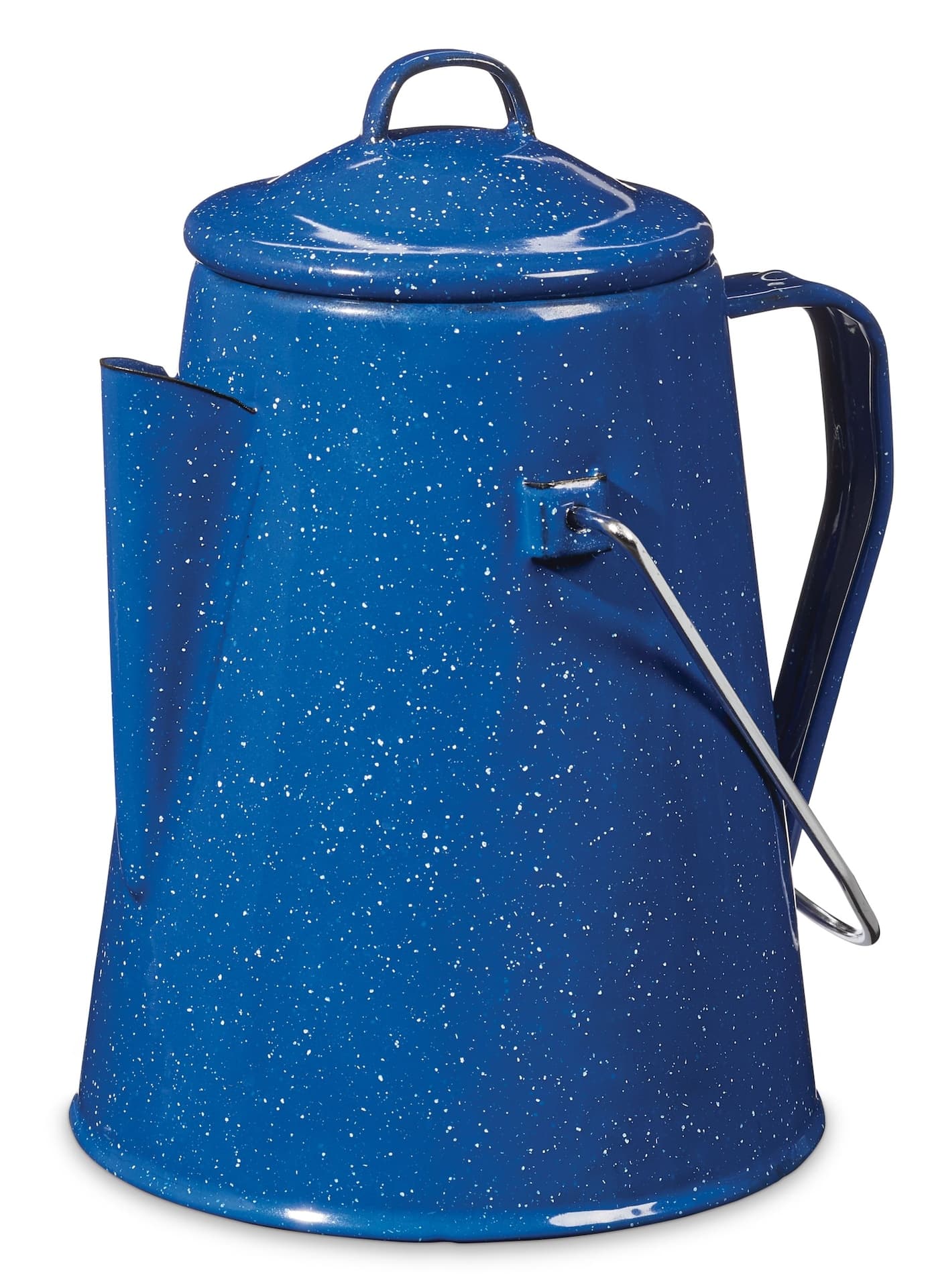 Woods™ Founder Enamel Camping Coffee Percolator, 9-Cups