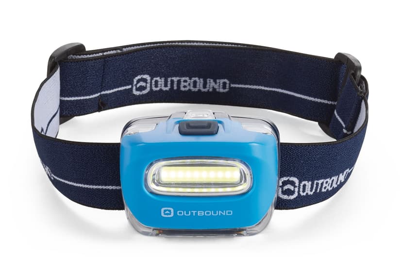 Outbound Battery-Powered LED Camping Headlamp, 45-90 Lumen, 3-pk