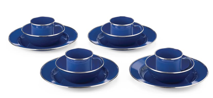 Woods™ Enamel Family Tableware Set, 12-pc