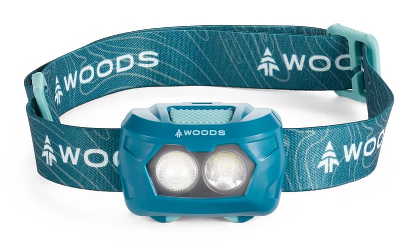 Woods O'HARA Battery-Powered LED Camping Headlamp, 150 Lumen