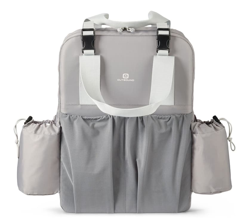 Outbound Hanging Camp Kitchen Organizer & Carry Bag, Grey