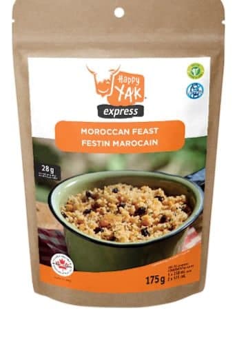 Happy Yak Express Moroccan Feast, Freeze Dried Meal, 175-g