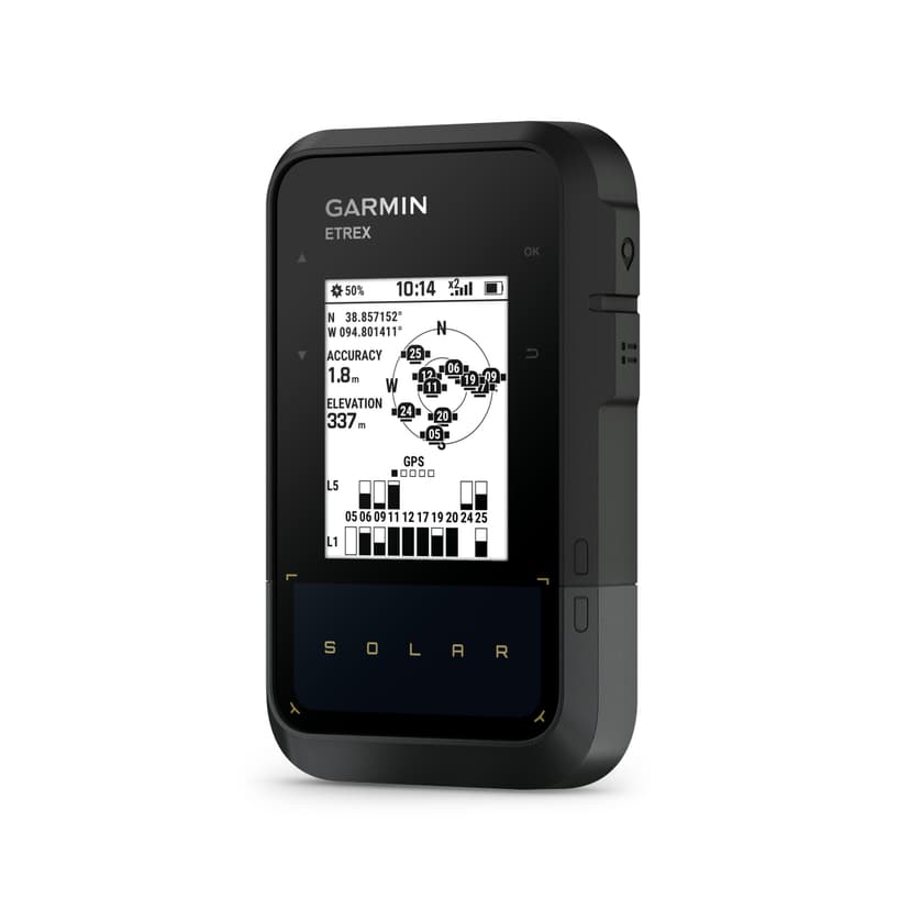 Garmin eTrex® Solar Powered GPS Handheld Navigator