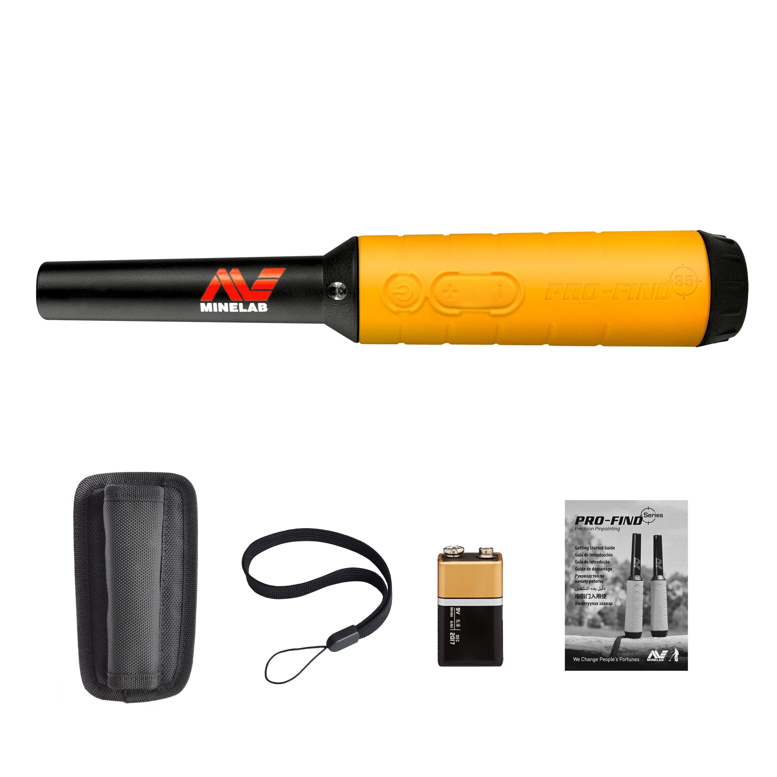 Minelab X-Terra Pinpoint Finder 35 Handheld Metal Detector Bundle