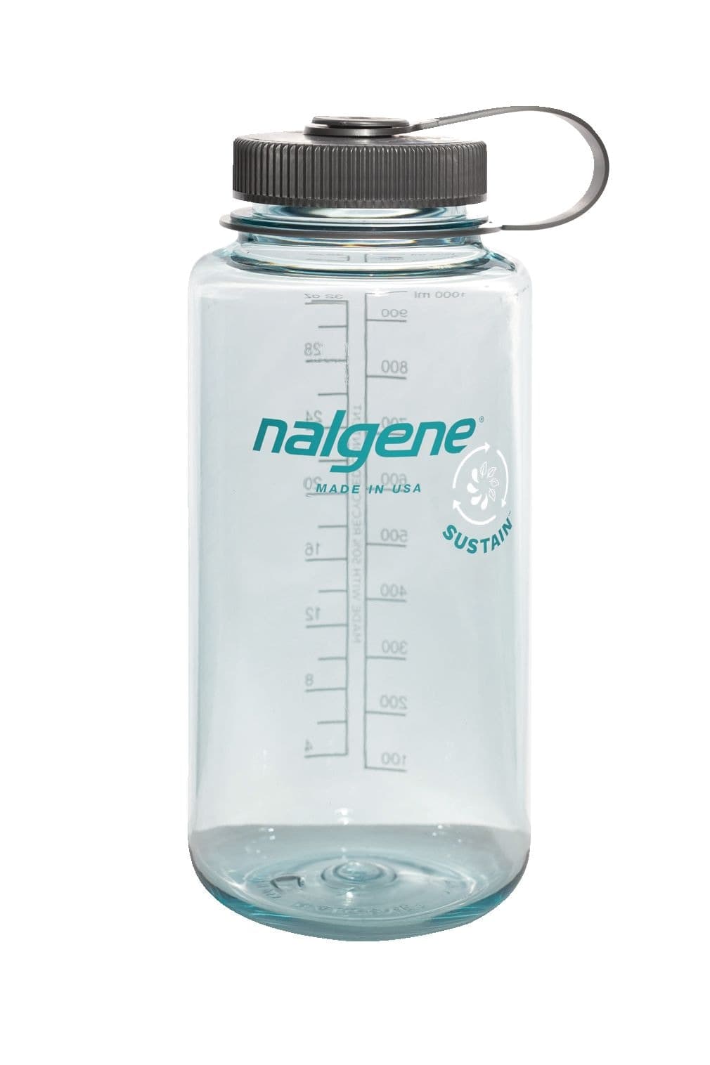 Nalgene Sustain® Wide Mouth Water Bottle, Seafoam, 1 L