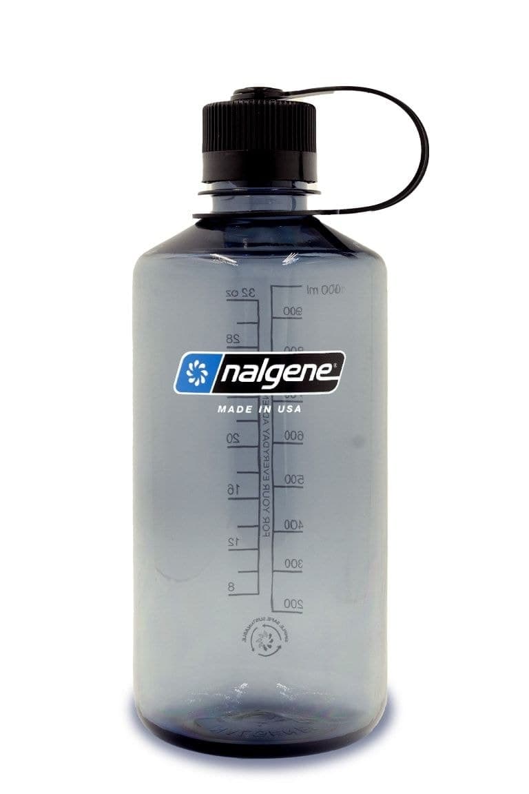 Nalgene Sustain® Narrow Mouth Water Bottle, Grey, 1 L
