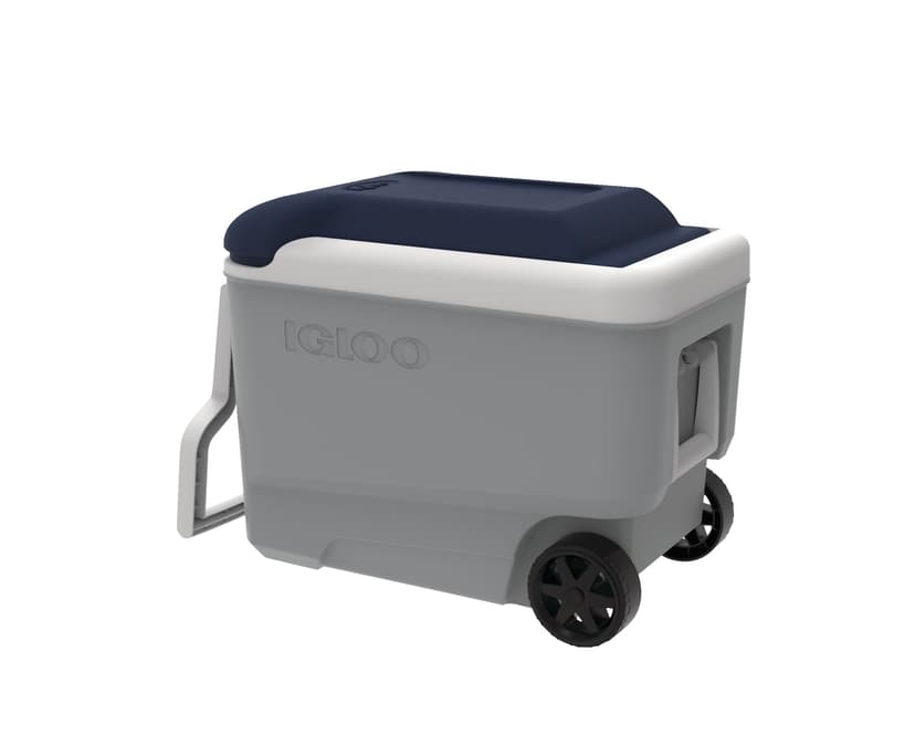 Igloo Maxcold Latitude Roller Cooler, 38-L, Grey/Blue