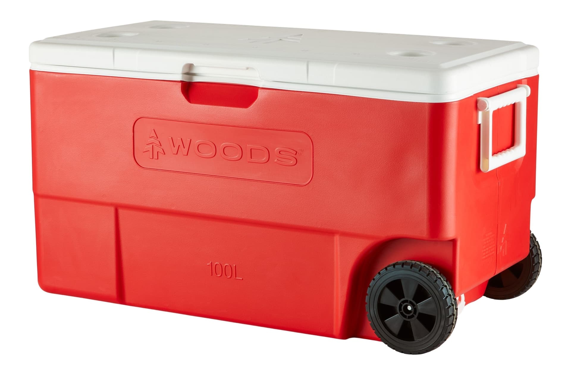 Woods™ Boreal Wheeled Camping Cooler, 130-Can, 100-L