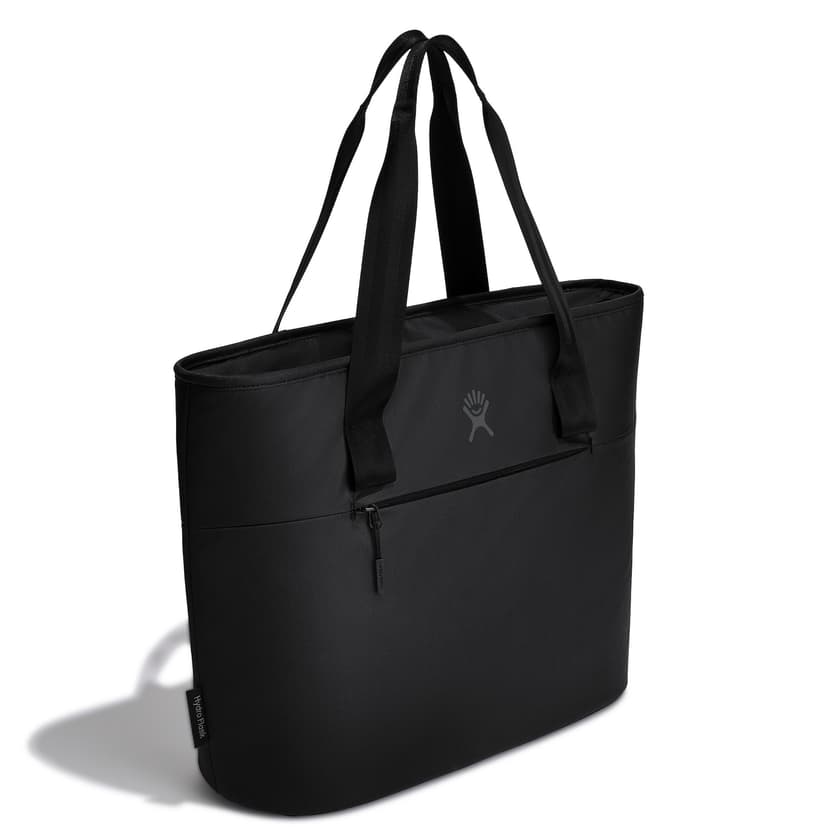 Hydro Flask Insulated Soft Cooler Tote with Water-Resistant Zippers, 20-L, Black