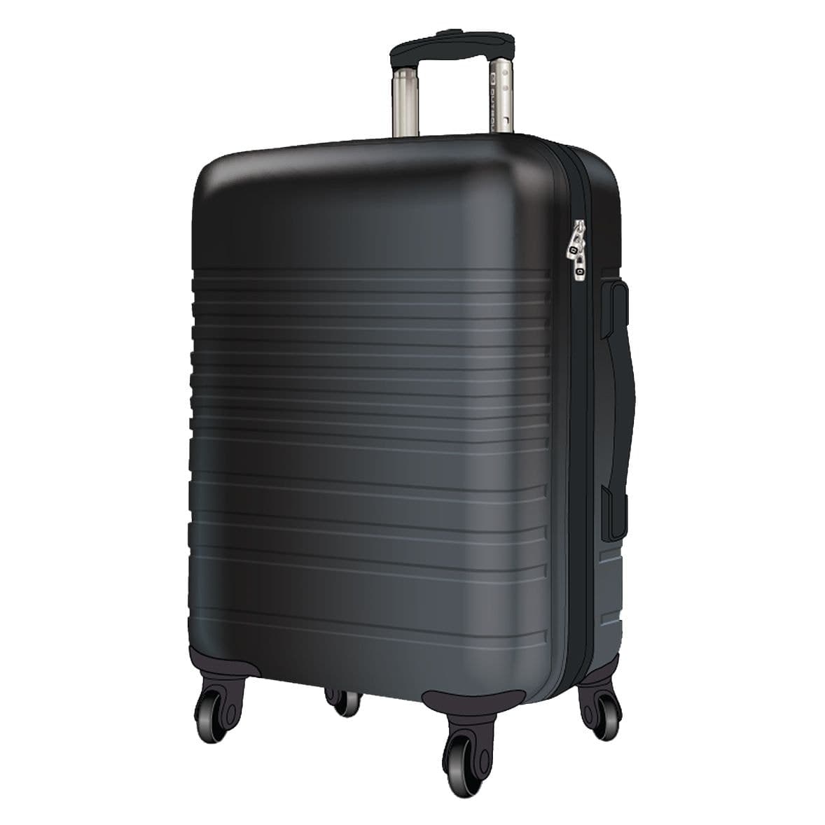 Outbound High Gloss Carry On, Charcoal