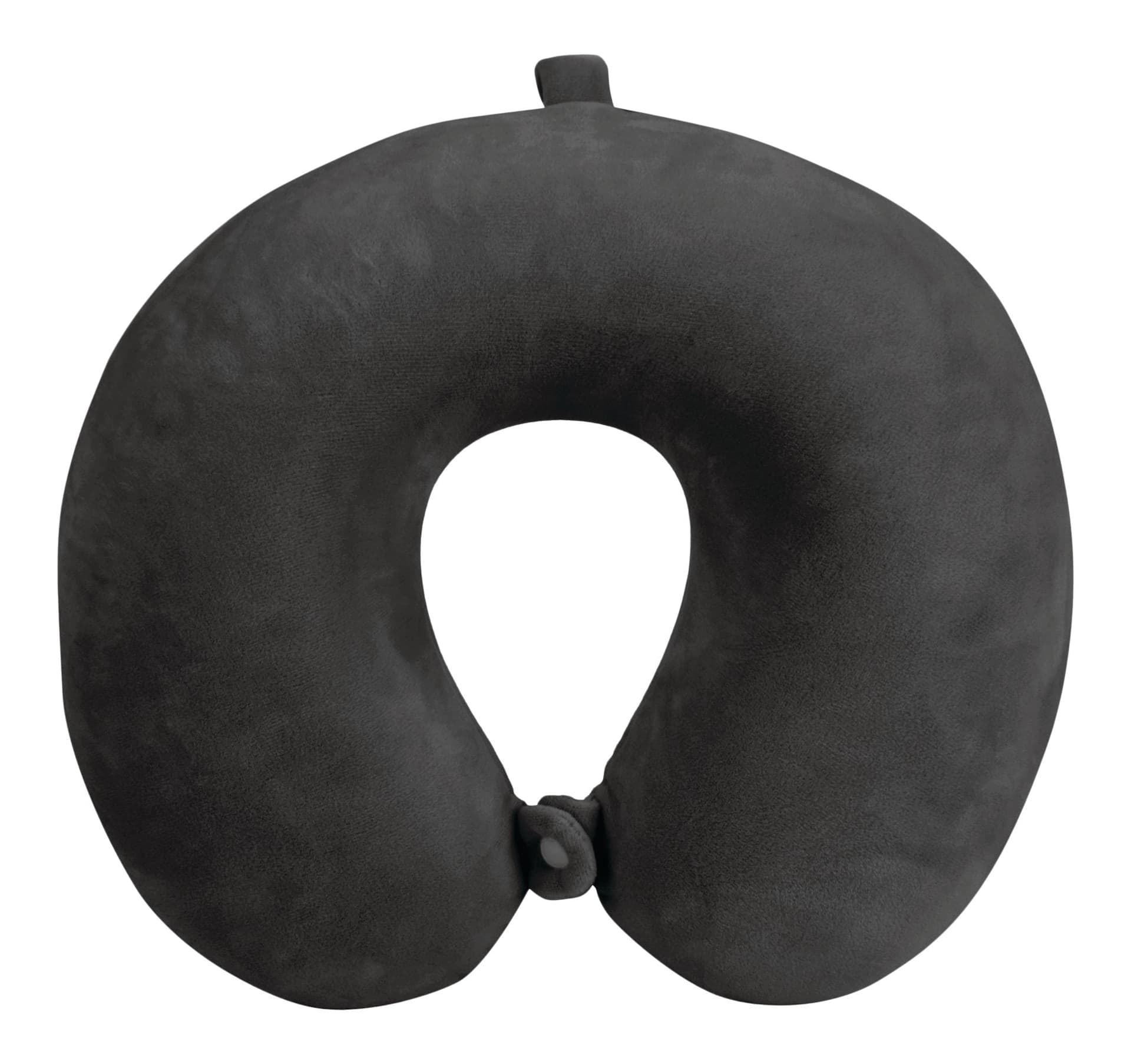 Maple Leaf Plush Memory Foam Head & Neck Support Travel Pillow For Airplane & Car