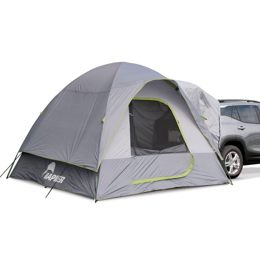 Napier Backroadz 5-Person SUV/CUV/Minivan Camping Tent w/ Gear Pocket, Lantern Holder & Rain Fly