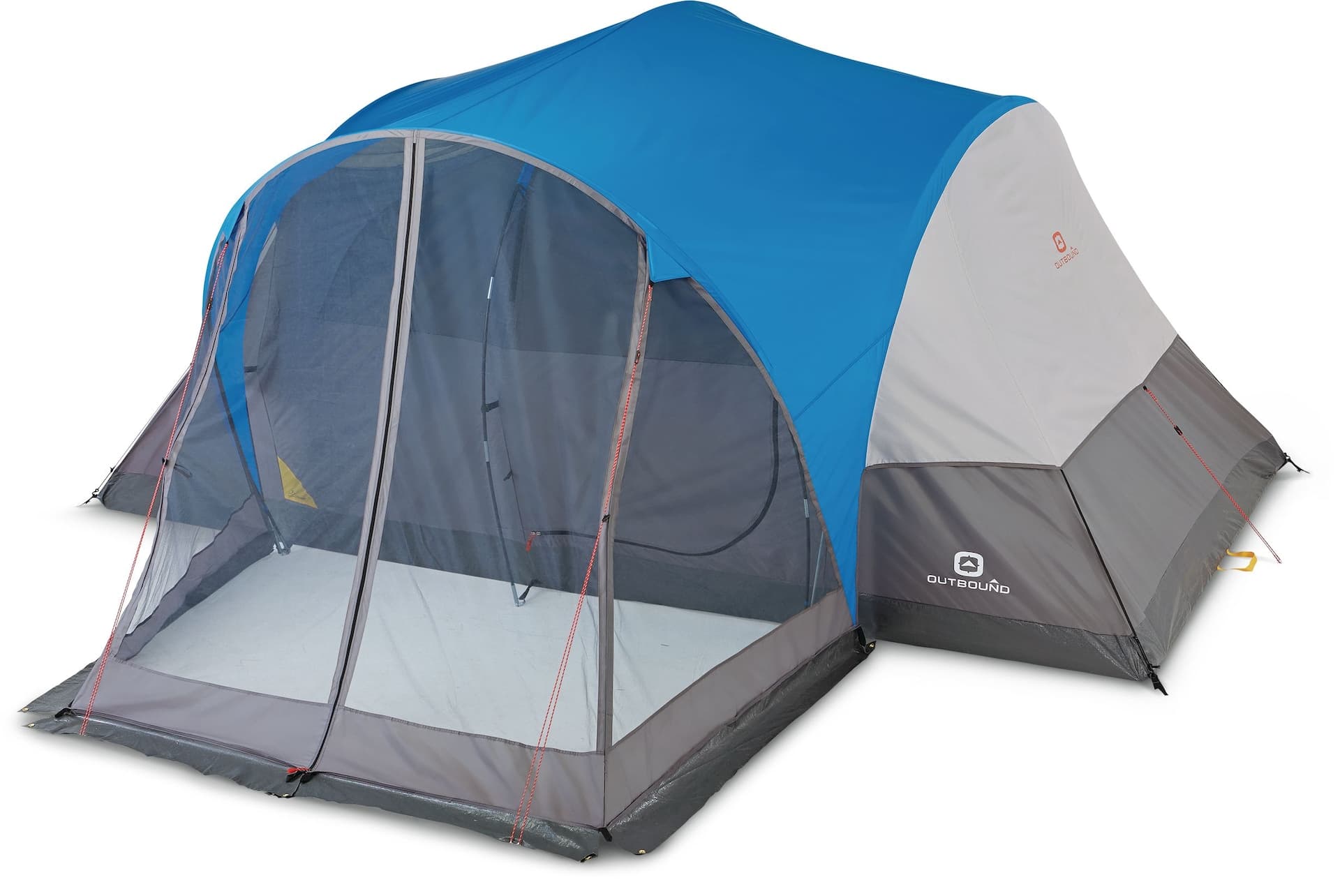 Outbound 8-Person Dome Tent with Screen Room, Rain Fly & Carry Bag