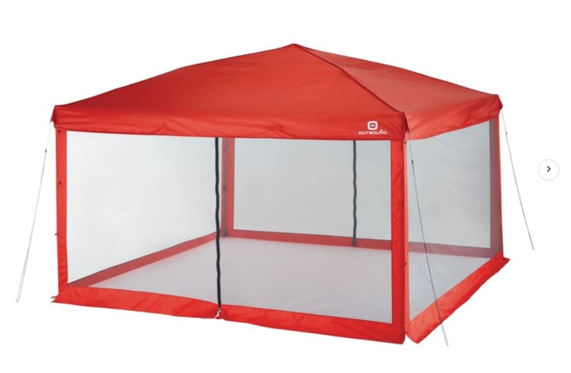 Outbound Hippodrome 2-Door Screen House/Canopy Tent/Gazebo Camping Shelter, 12-ft x 12-ft