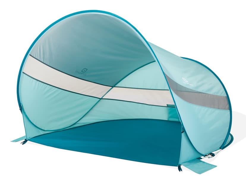 Outbound Pop-Up Portable Beach Sun Shelter with Mesh Side Panels. 2-Person