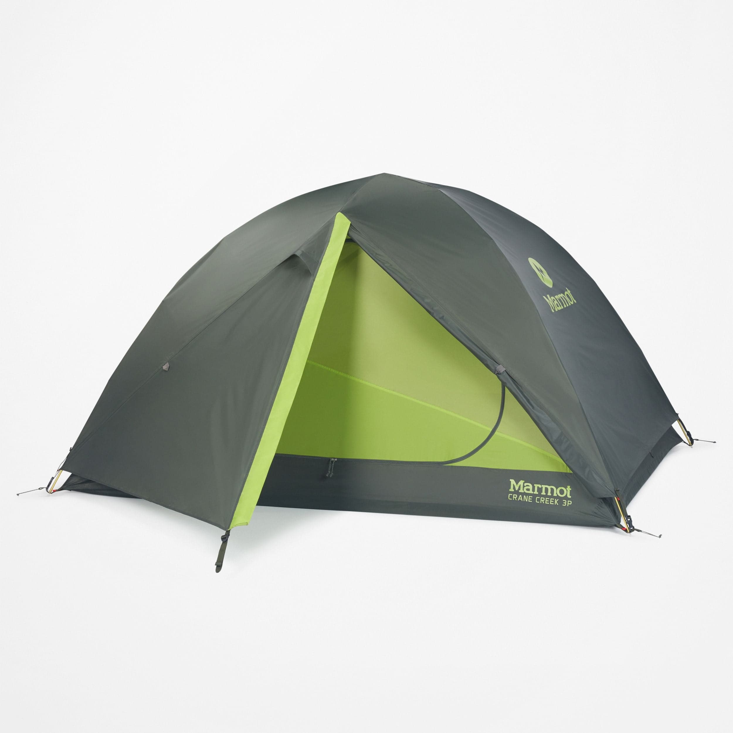 Marmot Crane Creek 3-Person Compact Dome Tent with Rain Fly, For Backpacking/Camping, Multi-Colour