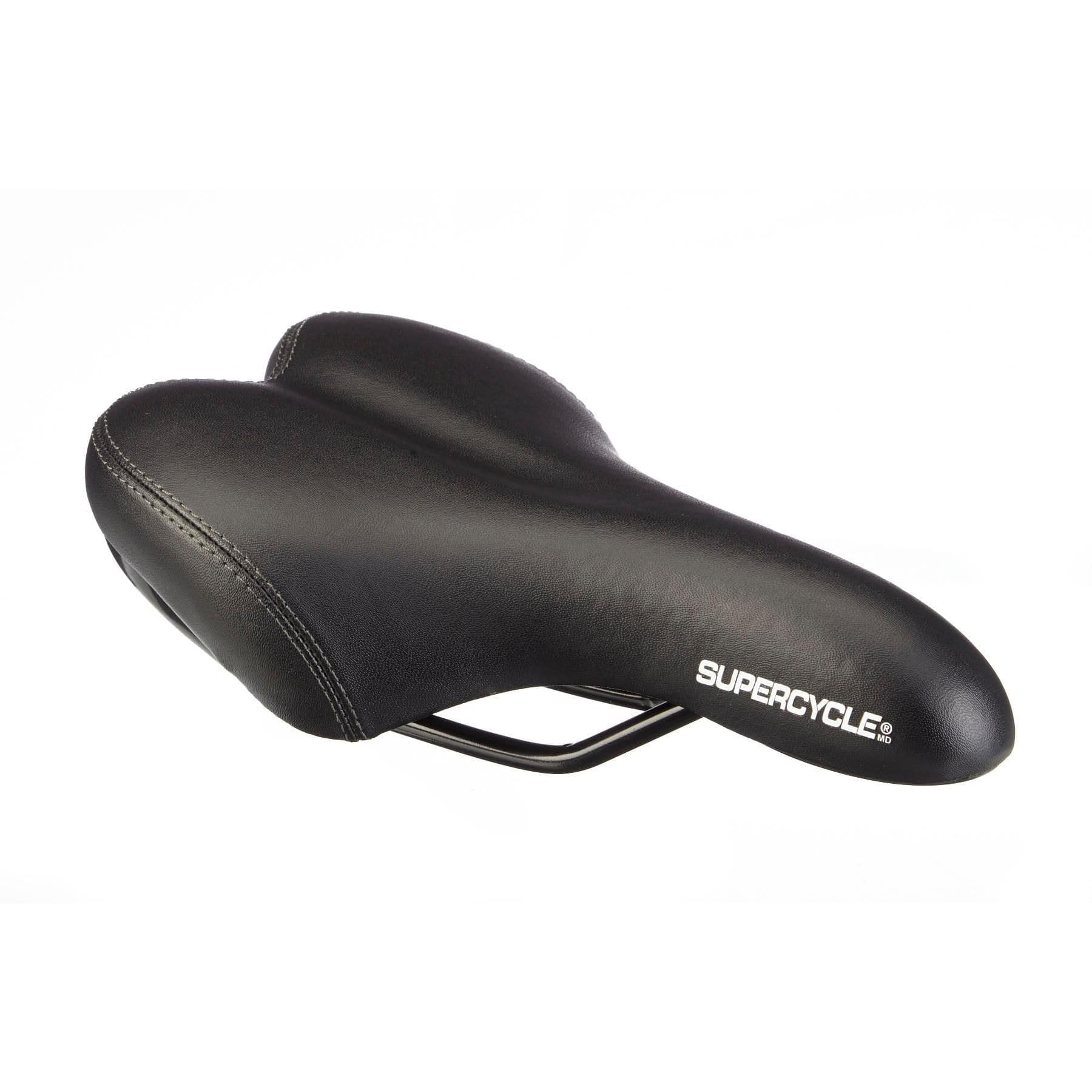 Supercycle Comfort Foam Kids' Preschool Bike Seat/Saddle, Waterproof, Black