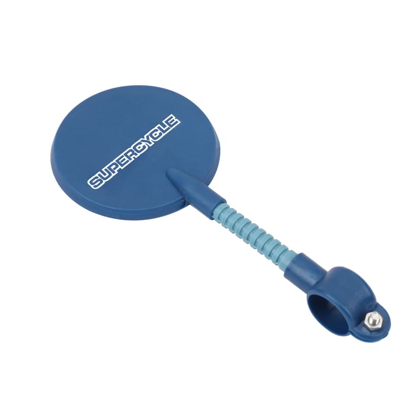 Supercycle Adjustable Kids' Bike Mirror, Blue
