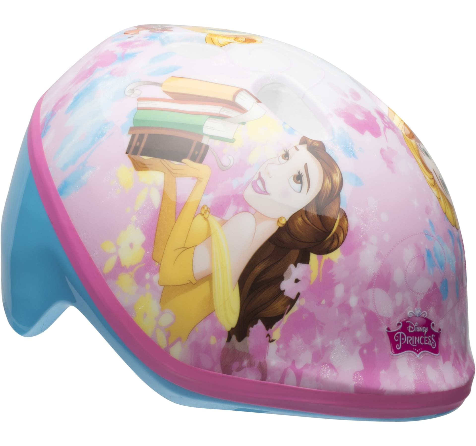 Bell Sports Disney Princess 2D Toddler Bike Helmet, Pink, Ages 3-5