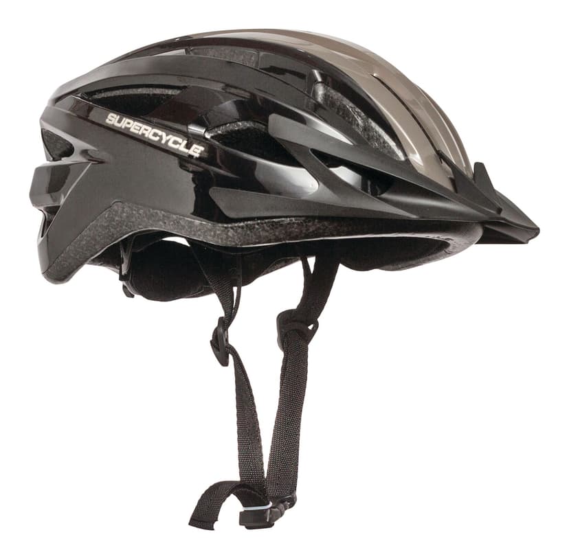 Supercycle Pursuit Bike Helmet, Adult, Grey