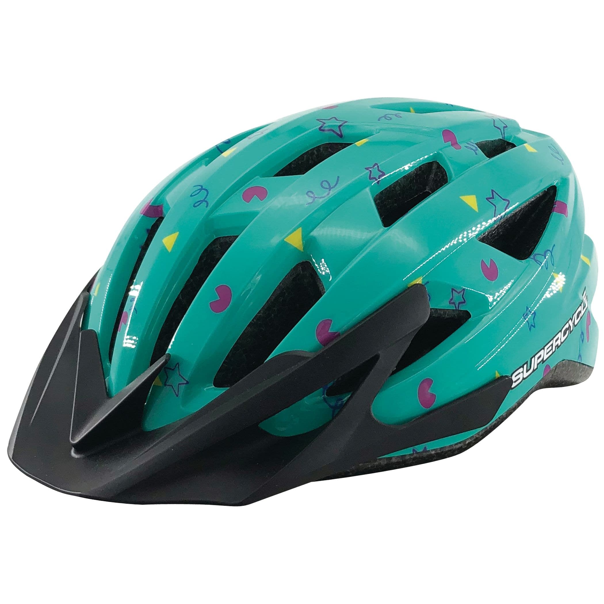 Supercycle Pursuit Bike Helmet, Toddler, Stars
