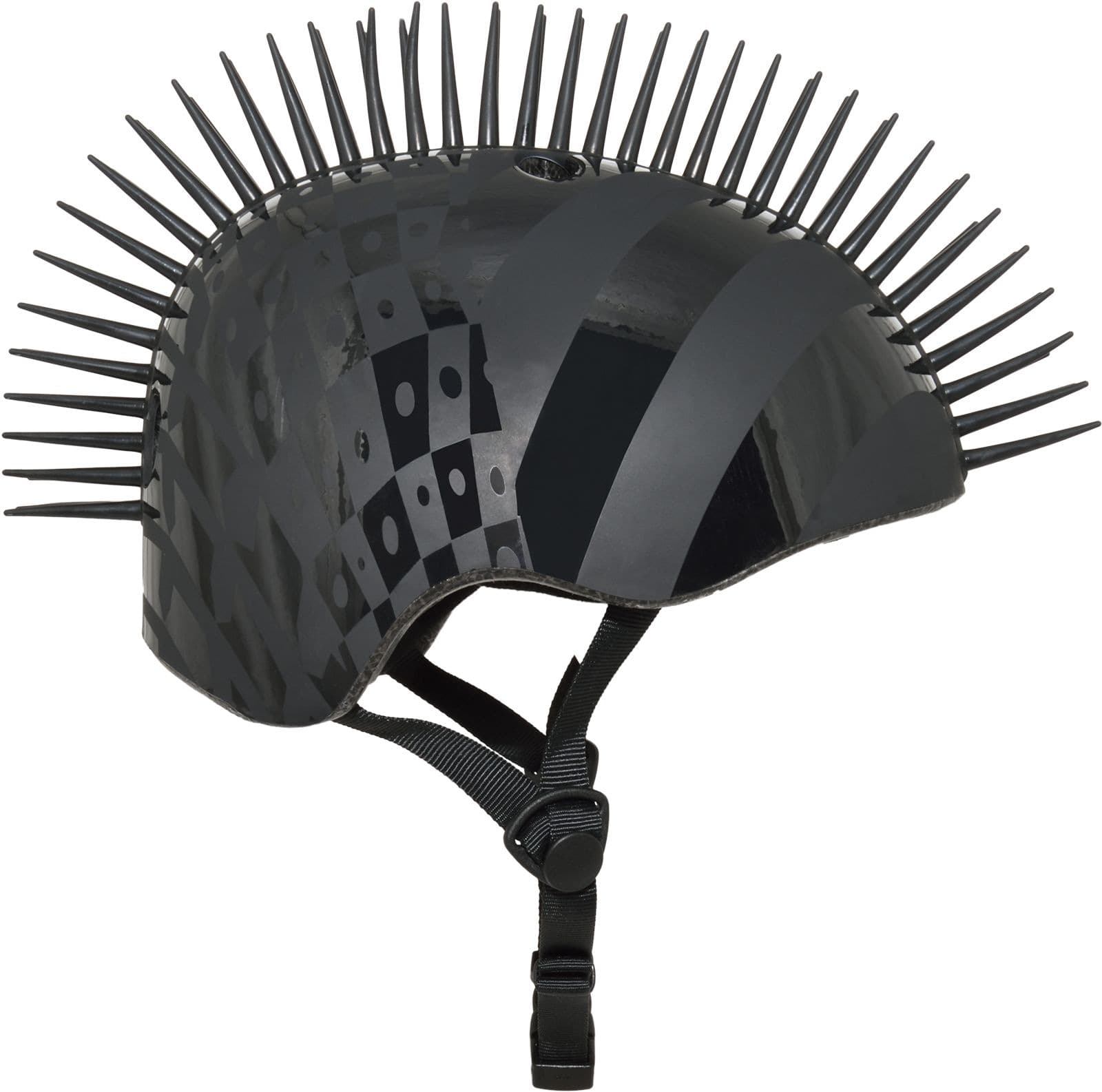 Krash! Skull Swarm Multi-Sport Youth Bike Helmet w/ Adjustable Straps, Black, Ages 8+