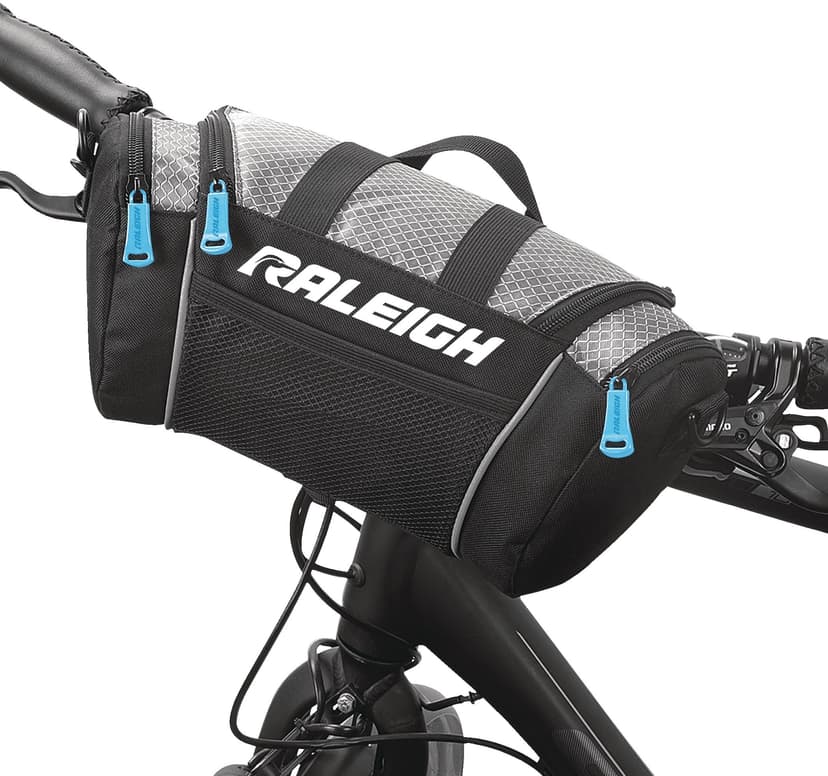 Raleigh Deluxe Handlebar Bike Bag, Black