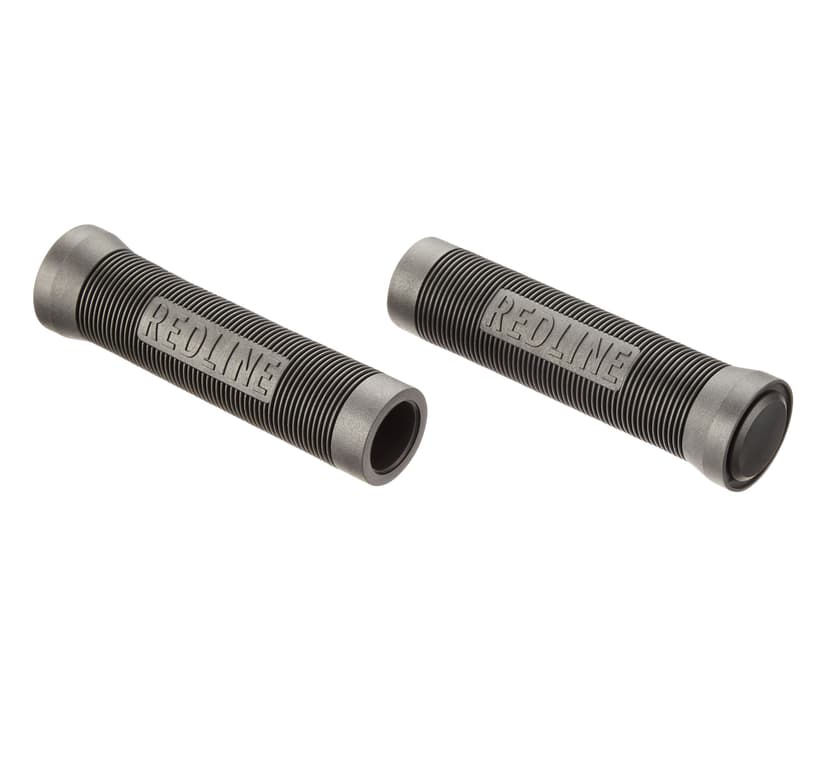 Redline Comfort BMX Bike Handlebar Grips, Slip-Resistant, Black, 125-mm
