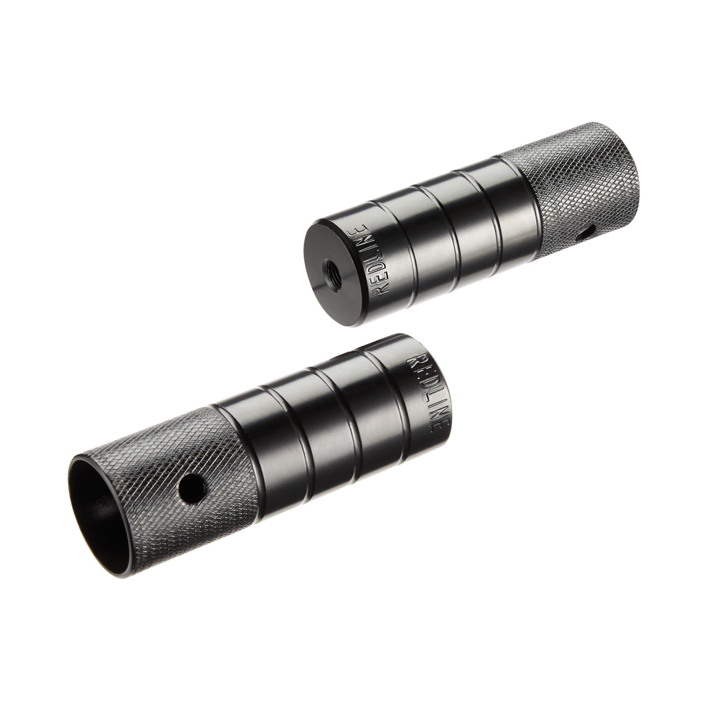 Redline Steel BMX Bike Pegs For 10-mm Axles, Black, 2-pk